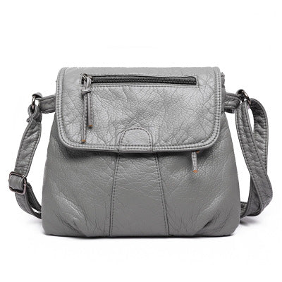 CmetNi Black Small Women Messenger Bag